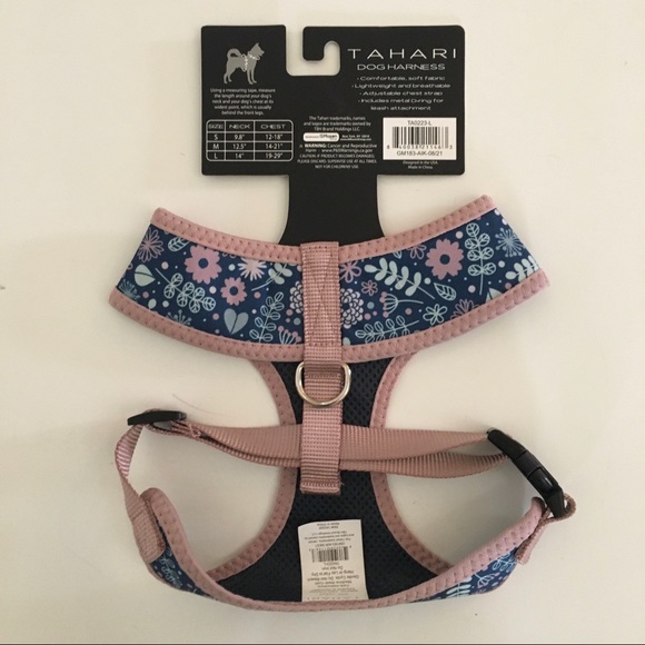 Tahari Dog New Tahari L Pet Dog Harness Floral Pattern For Large